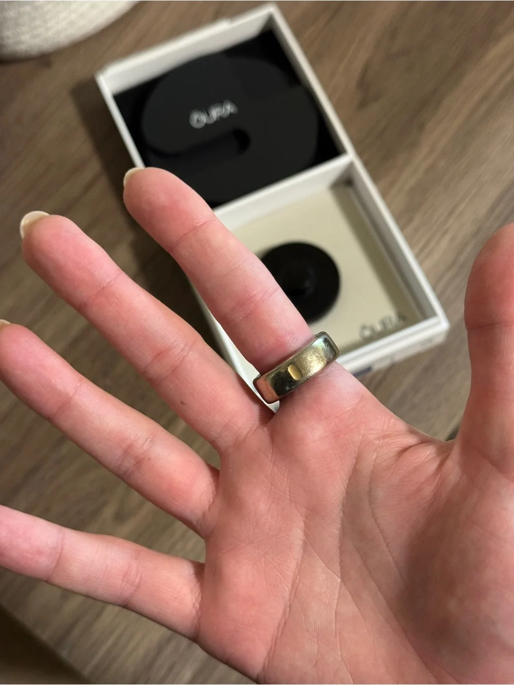 Gold Oura Ring - Size 8